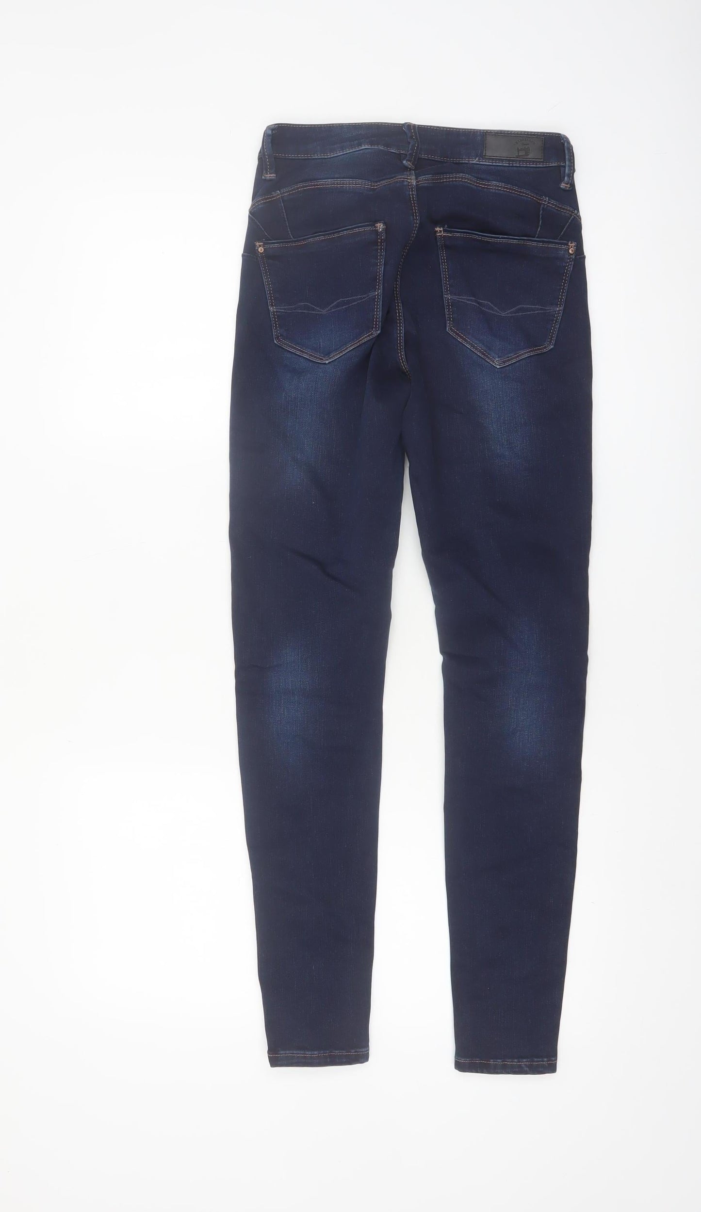 Diesel Womens Blue Skinny Jeans Size 10 Regular Fit Mid Rise 27x30