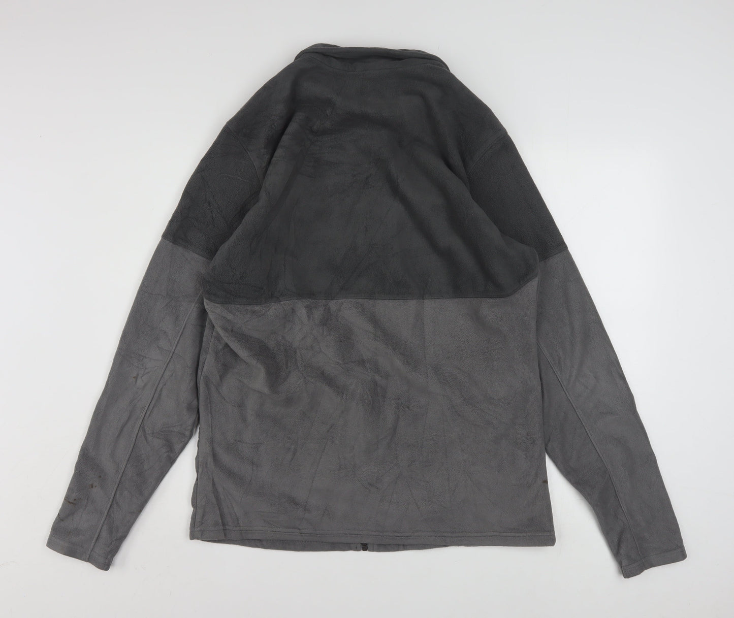 Columbia Men's Grey XL Fleece Full Zip Basic Jacket
