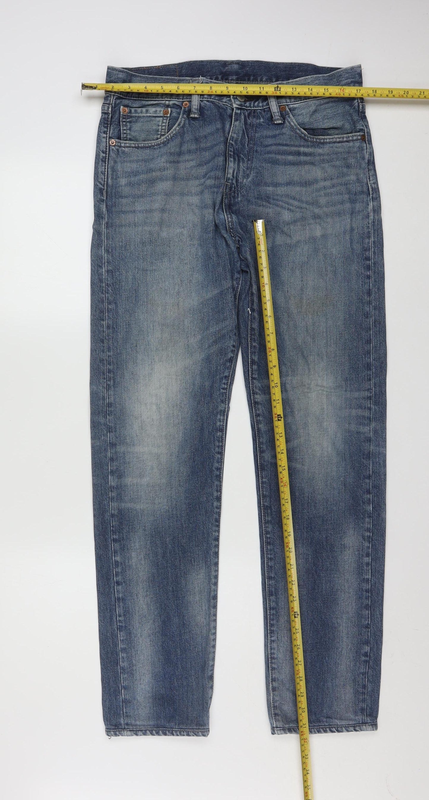 Levi's 505 Men's Blue Medium Wash Straight Leg Jeans W30 L31