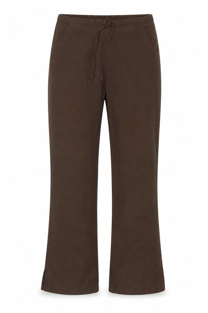 Dickies Womens Brown Cotton Blend Straight Cargo Trousers Size S
