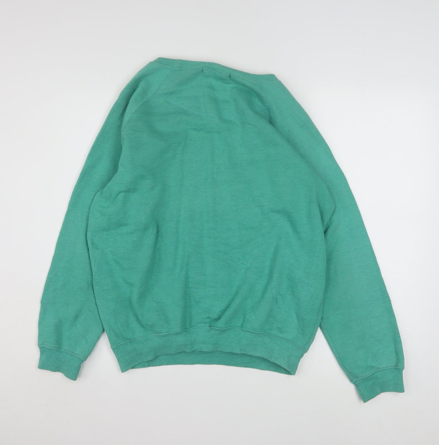 Girl Express Women's Green Los Angeles Graphic Pullover Sweatshirt Size 10