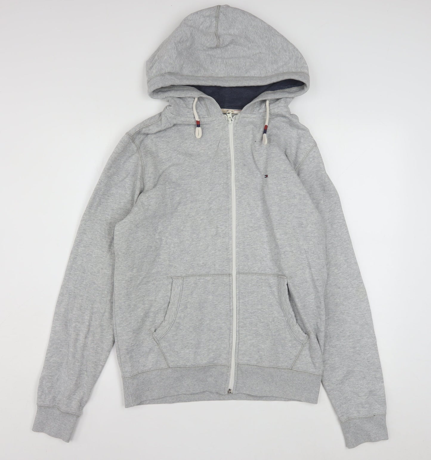 Hilfiger Denim Men's Grey Full Zip Hoodie Size S