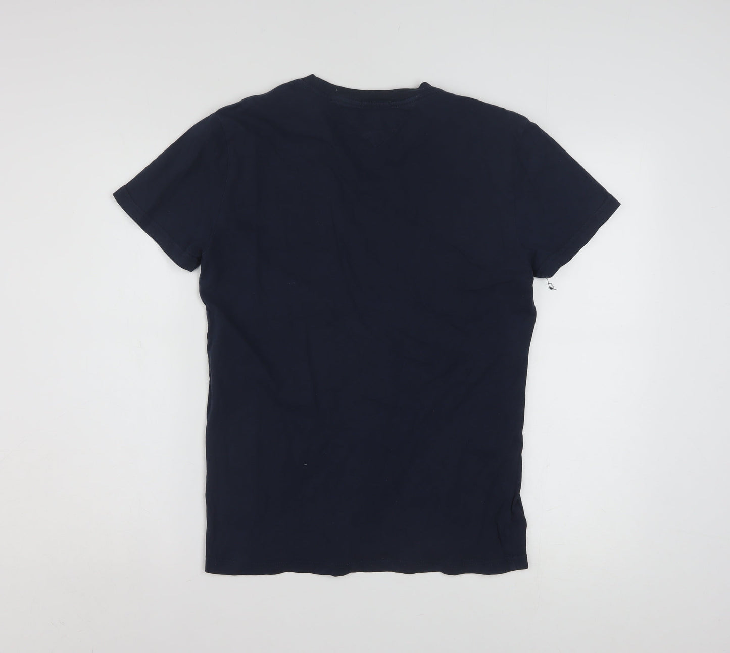Tommy Jeans Men's Navy XS Regular Fit Graphic Cotton T-Shirt