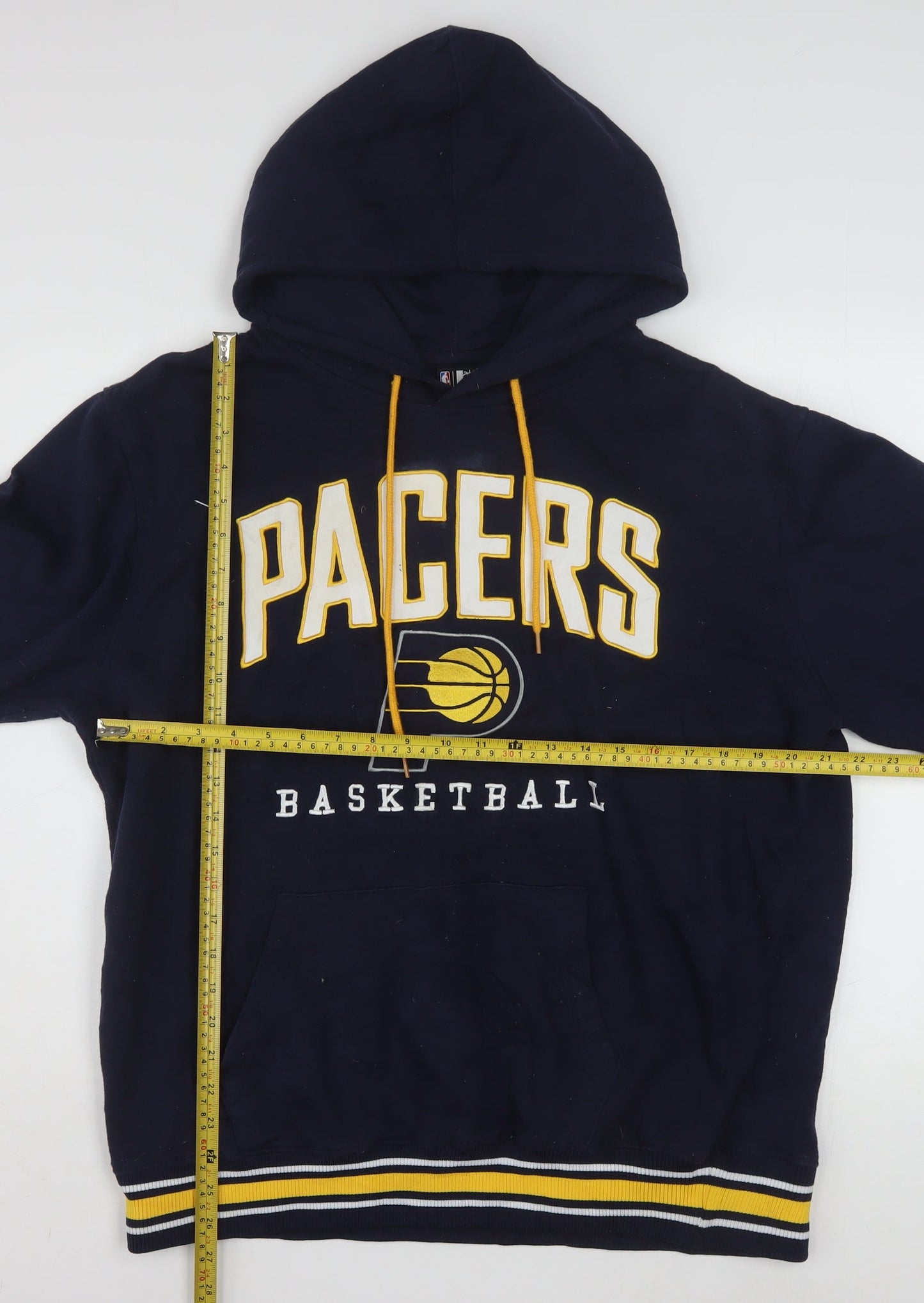 NBA Pacers Men’s Blue Pullover Hoodie Large Fleece Sportswear