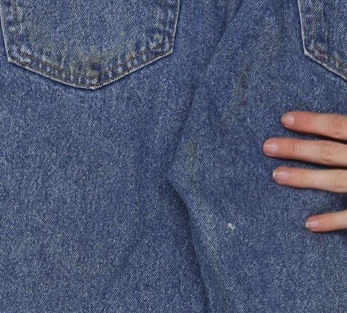 Levi Strauss & Co Men’s Blue 501 Straight Leg Denim Jeans W36 L32