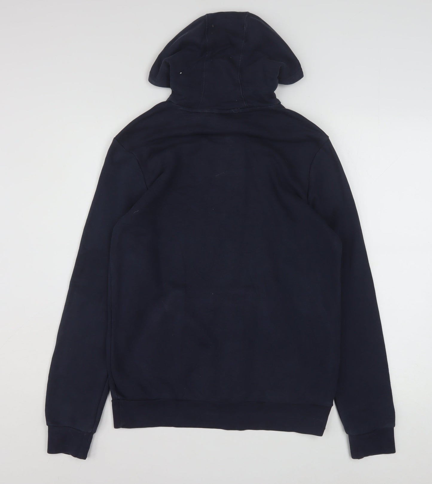 Adidas Boys Navy Adventure Pullover Hoodie XL 15-16 Years Cotton Blend