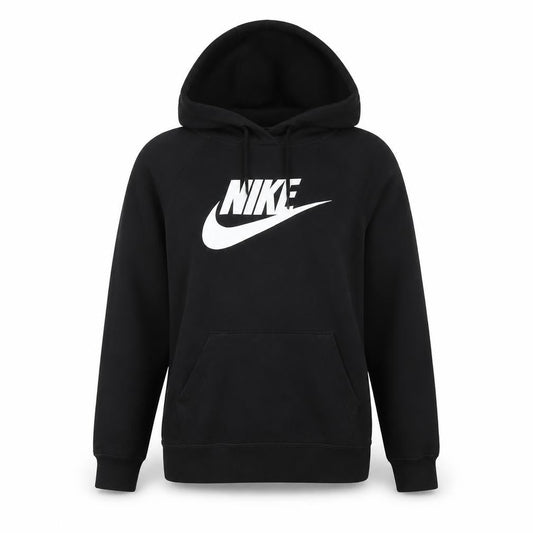 Nike Womens Black XS Pullover Hoodie Sweatshirt Cotton Blend