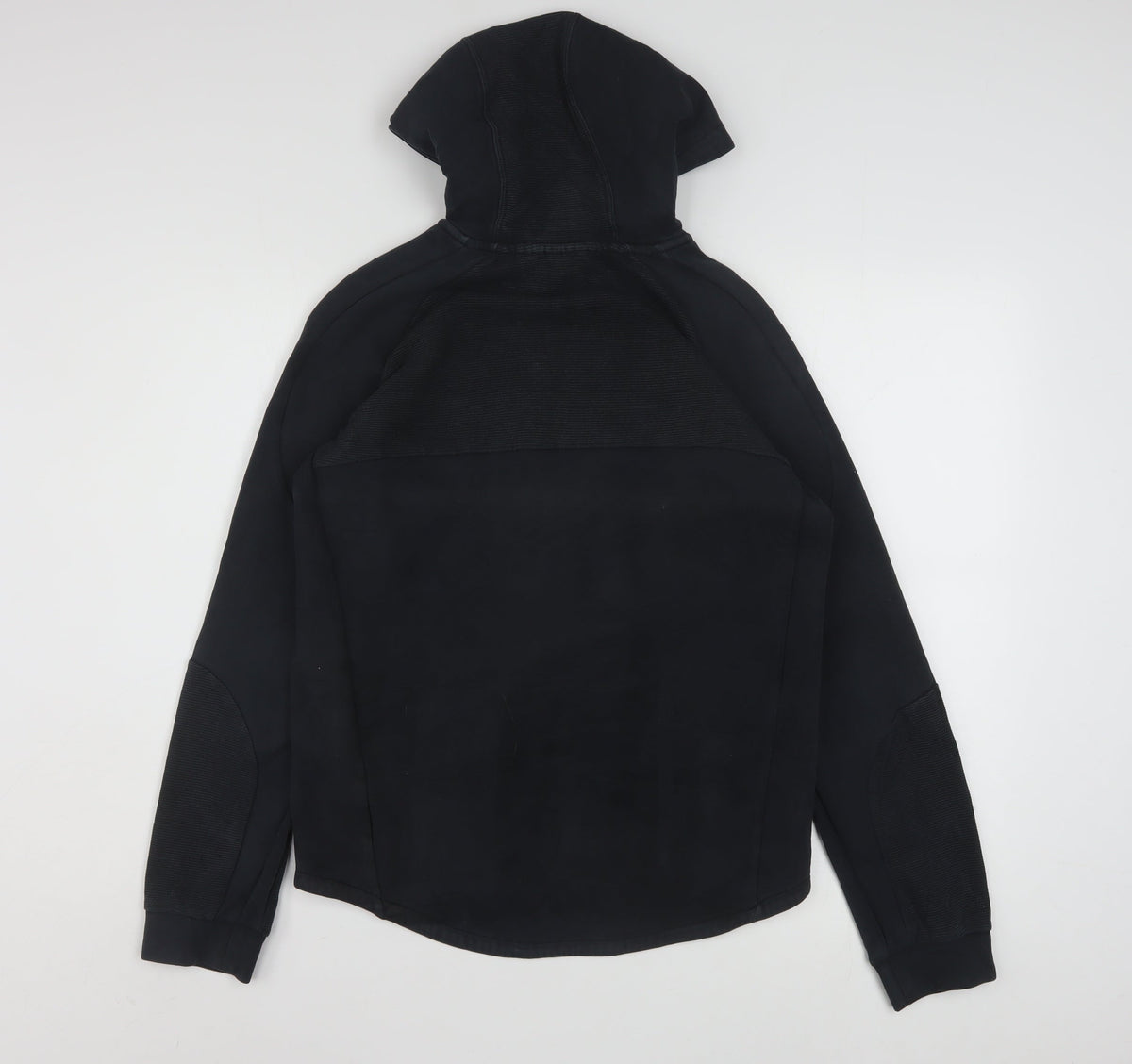 Puma Boys Black Full Zip Hoodie 15-16 Years Sports Logo Jacket