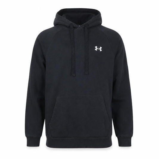 Under Armour Men's Black Pullover Hoodie Small Relaxed Fit Sportswear