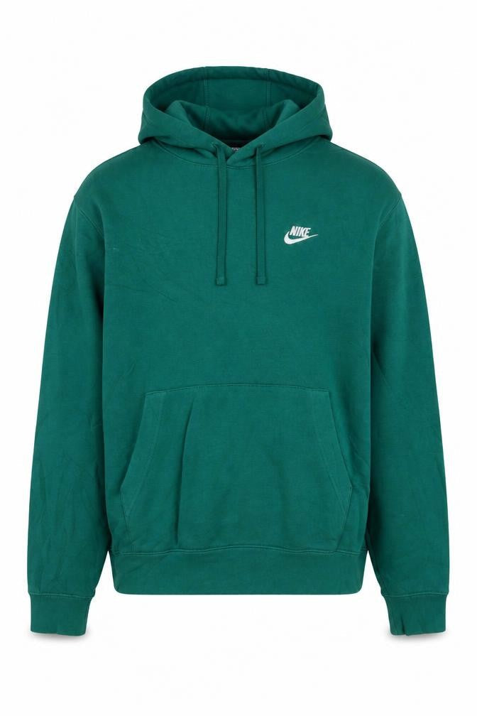 Nike Men's Green Pullover Hoodie Small Cotton Sportswear