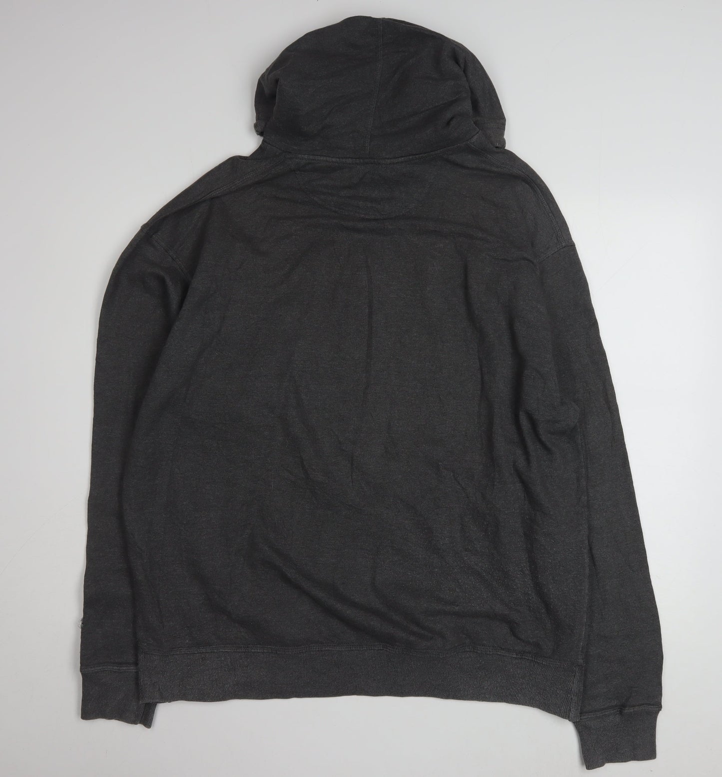 Champion Men's Black XL Pullover Hoodie with Logo Design