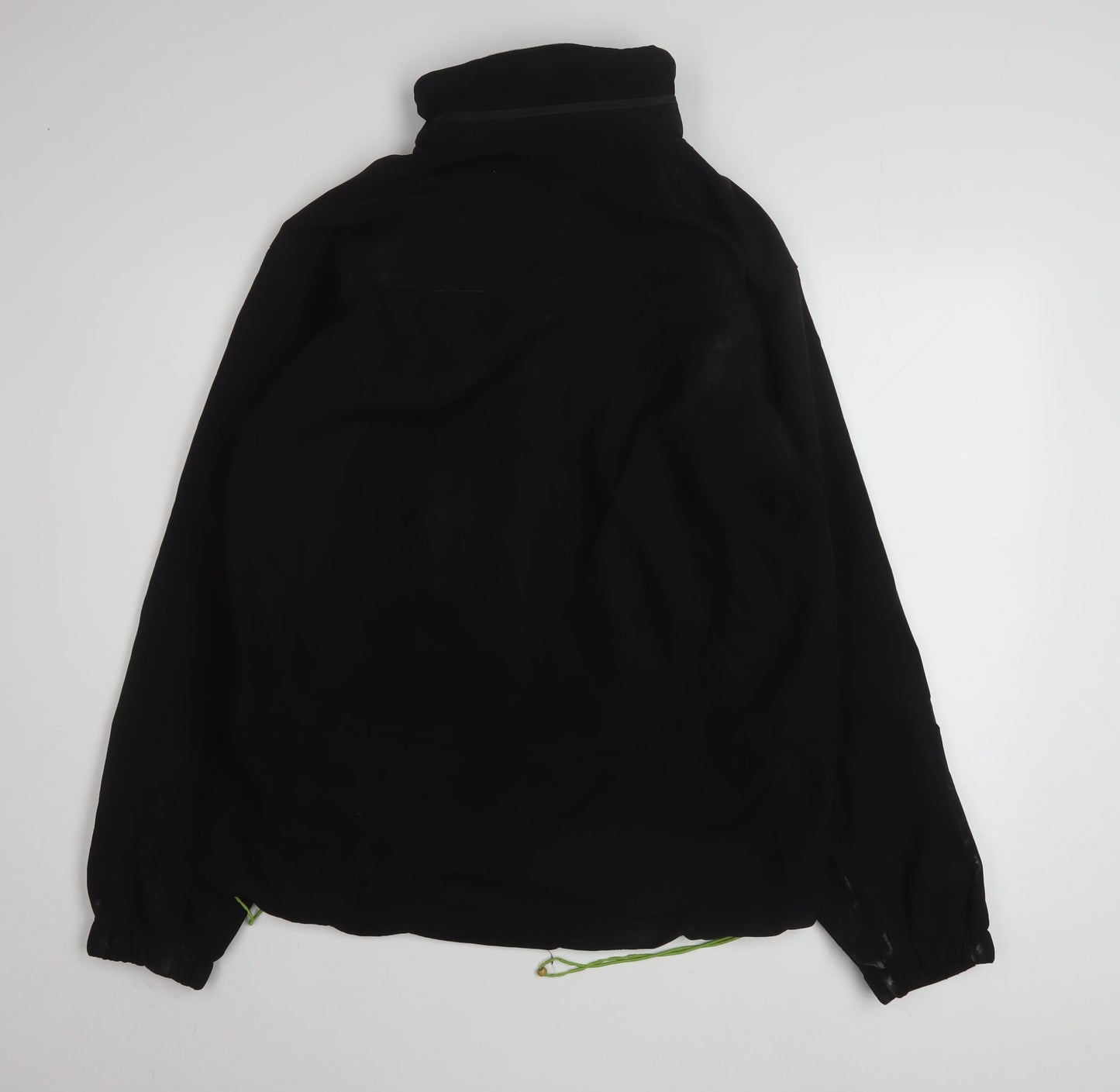 Kappa Men's Black XL Softshell Full Zip Jacket Windproof Waterproof