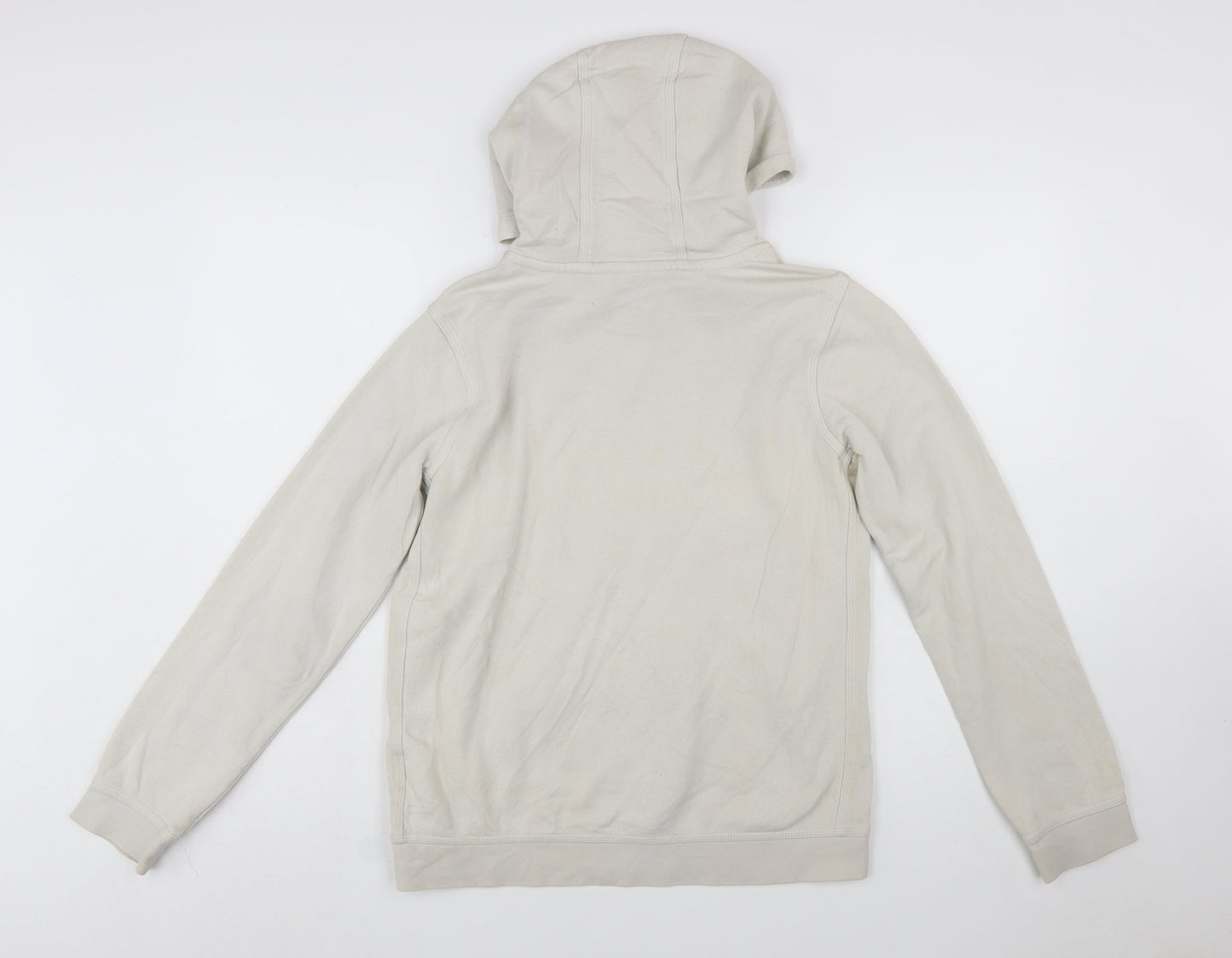 Nike Boys Beige Pullover Hoodie XL (158-170cm) Fleece Cotton Blend