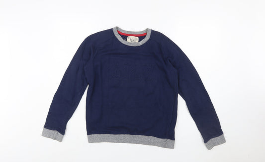 Penguin by Munsingwear Boys Blue Pullover Sweatshirt 14-15 Years Regular Fit