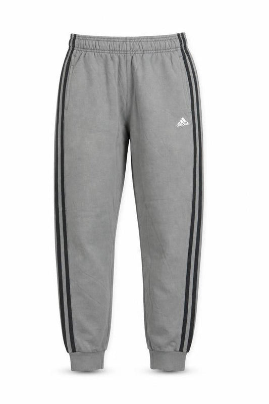 Adidas Boys Grey Jogger Trousers 14 Years Regular Fit Sportswear