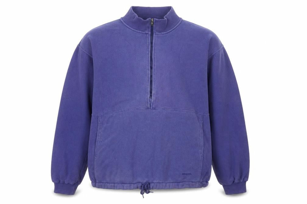 Patagonia Boys Purple 14 Years Fleece 1/2 Zip Pullover Sweatshirt