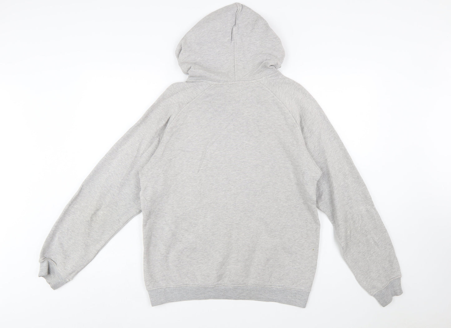 Reebok Women's Grey Pullover Hoodie Small Graphic Print Casual