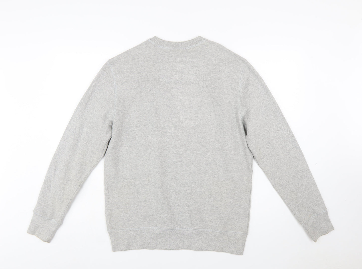 Nautica Men's Grey XS Crew Neck Cotton Blend Sweatshirt