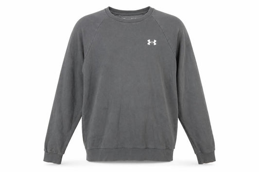 Under Armour Men's Grey Small Pullover Sweatshirt ColdGear Loose Fit