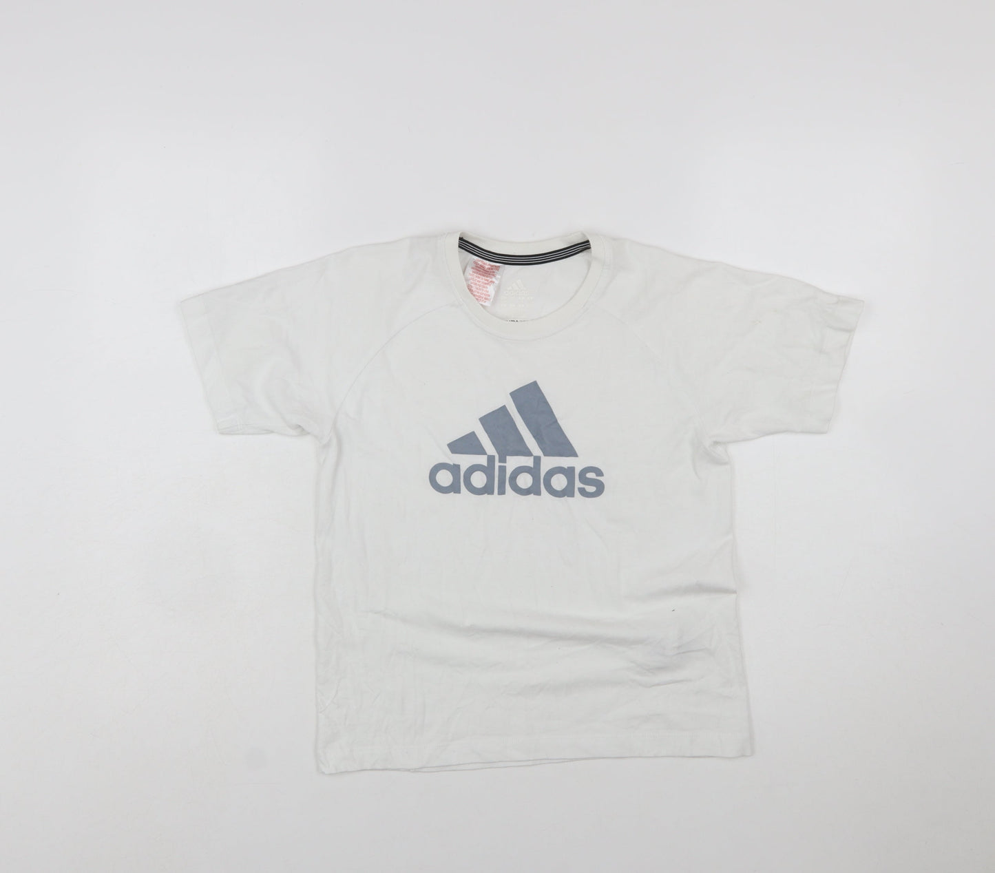 Adidas Boys White Clima365 Performance T-Shirt 10 Years Regular Fit