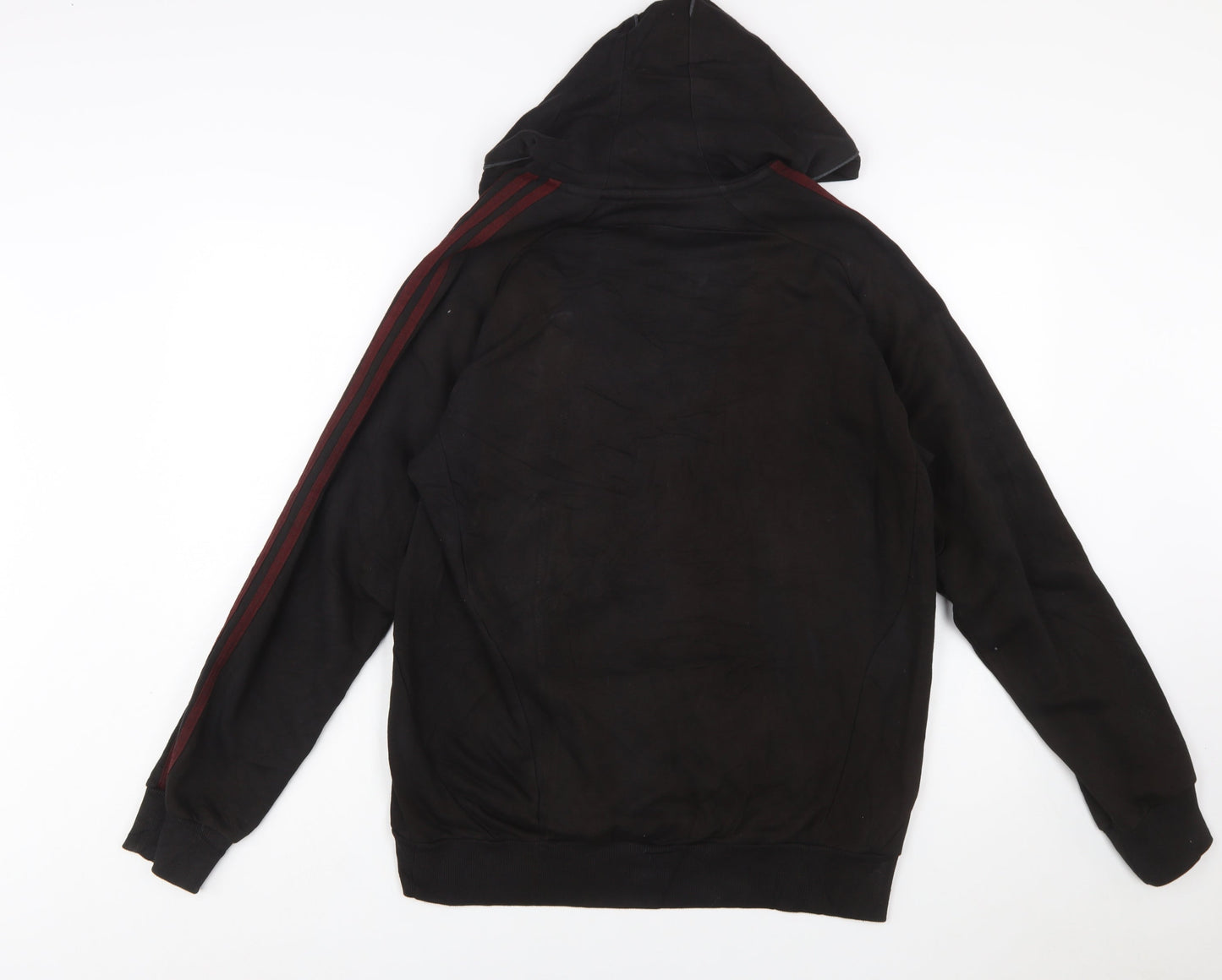Adidas Men’s Black Liverpool FC Logo Pullover Hoodie Size L