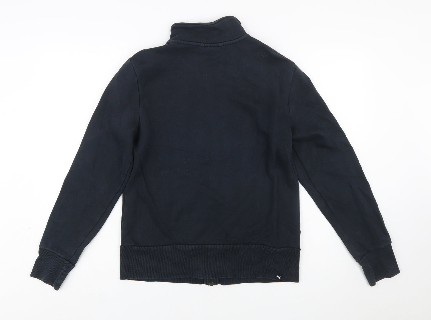 Puma Mens Black XL Full Zip Fleece Sweatshirt Jacket