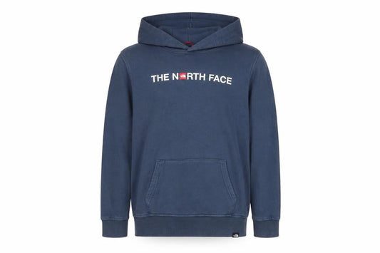 The North Face Boys Blue Pullover Hoodie XL Cotton Outdoor Sweatshirt