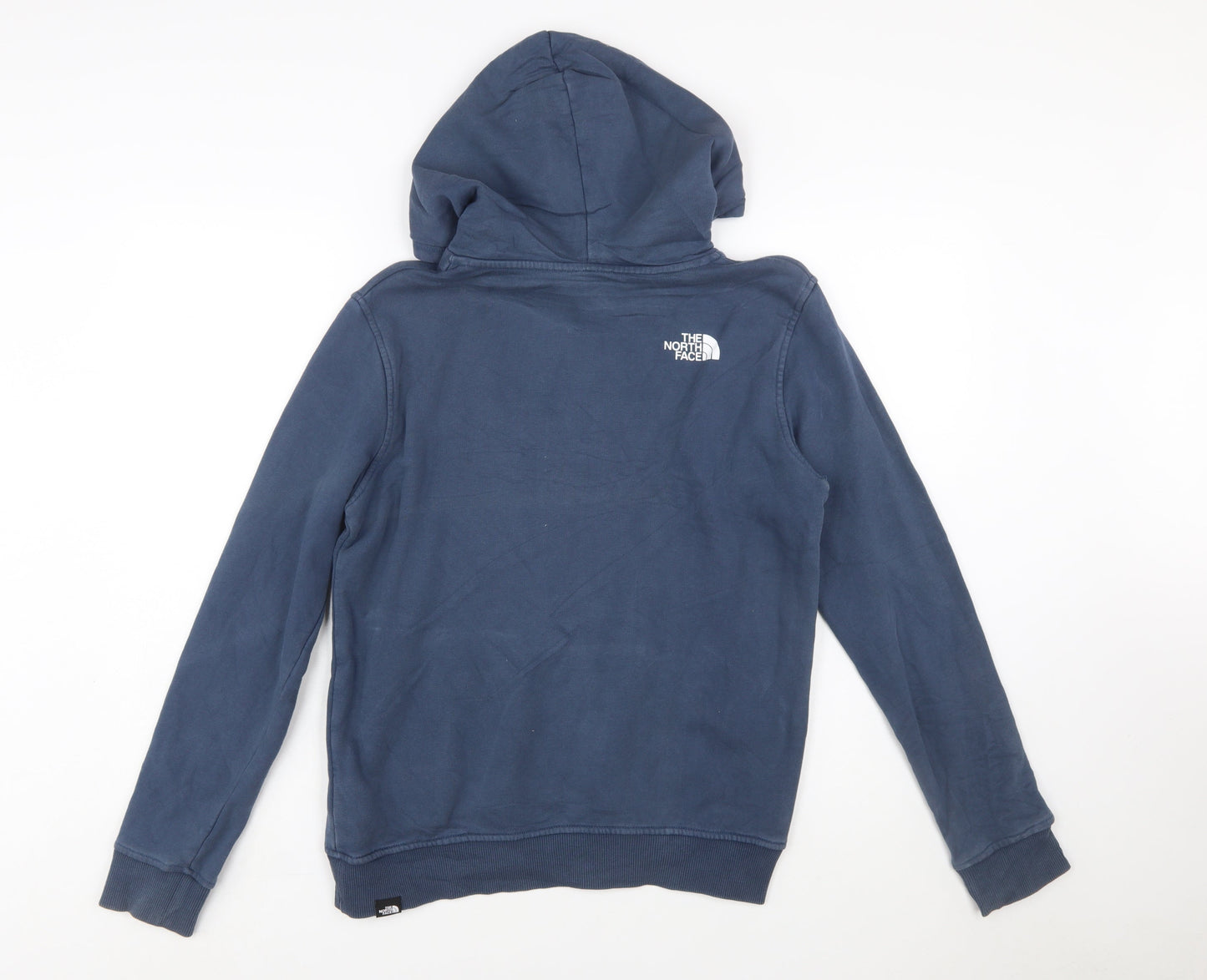 The North Face Boys Blue Pullover Hoodie XL Cotton Outdoor Sweatshirt