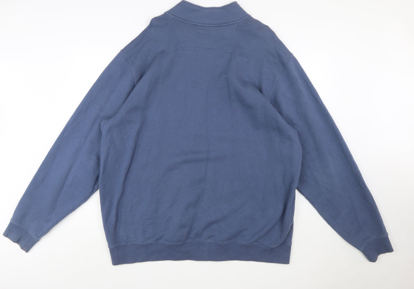 L.L.Bean Men's Blue XL Tall Full Zip Sweatshirt Classic Fit
