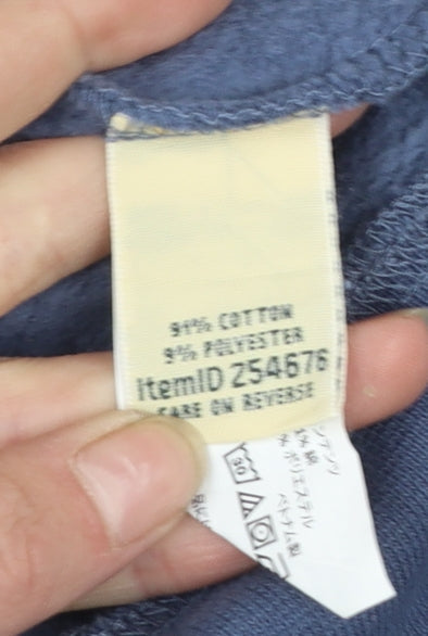 L.L.Bean Men's Blue XL Tall Full Zip Sweatshirt Classic Fit