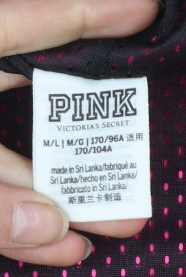 Victoria's Secret PINK Women’s Multicolour Hooded Windbreaker Jacket L