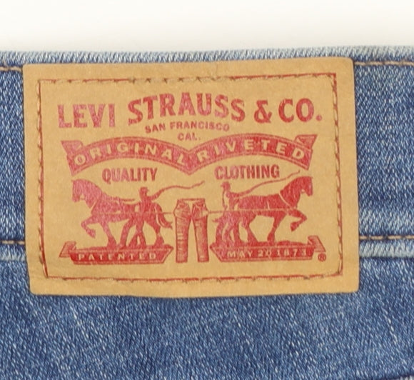 Levi Strauss Women's Blue Slimming Skinny Stretch Jeans Size 29