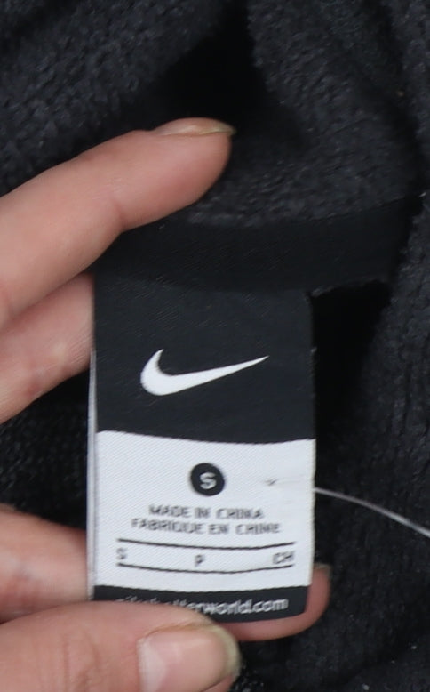 Nike Men's Black Pullover Hoodie Small Fleece Sportswear