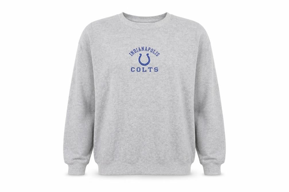 NFL For Her Grey Indianapolis Colts Women's XL Pullover Sweatshirt