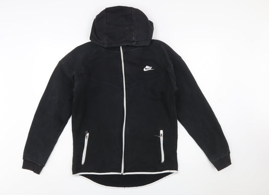 Nike Men's Black Dri-Fit Full Zip Hoodie Size S
