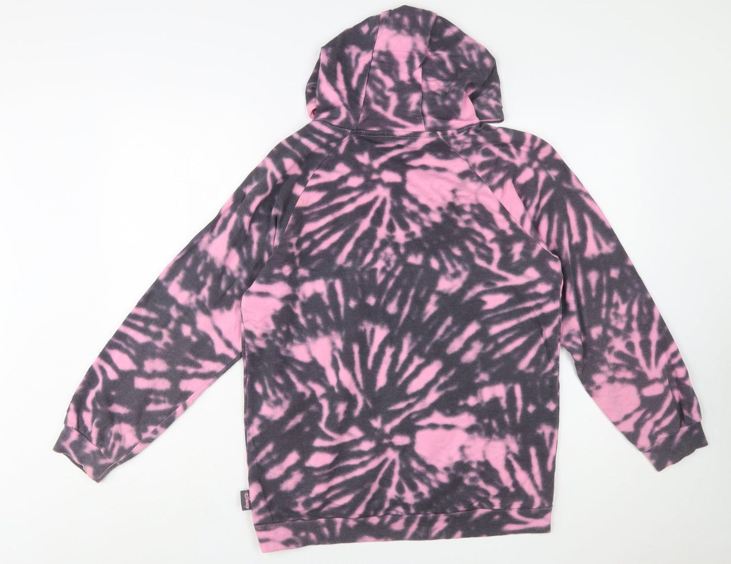 Disney at Primark Girls Pink Tie Dye Mickey Mouse Fleece Hoodie 13-14 Years