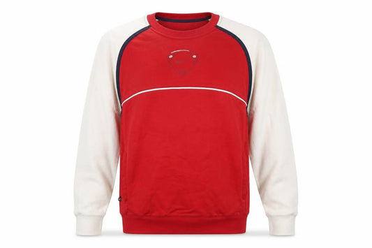 Nike Men's Red Pullover Sweatshirt L Long Sleeve Sports Style