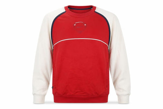 Nike Men's Red Pullover Sweatshirt L Long Sleeve Sports Style