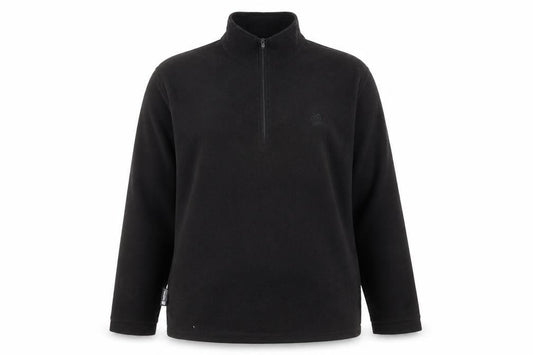 Mountain Essentials Men's Black XL Fleece 1/4 Zip Active Jacket