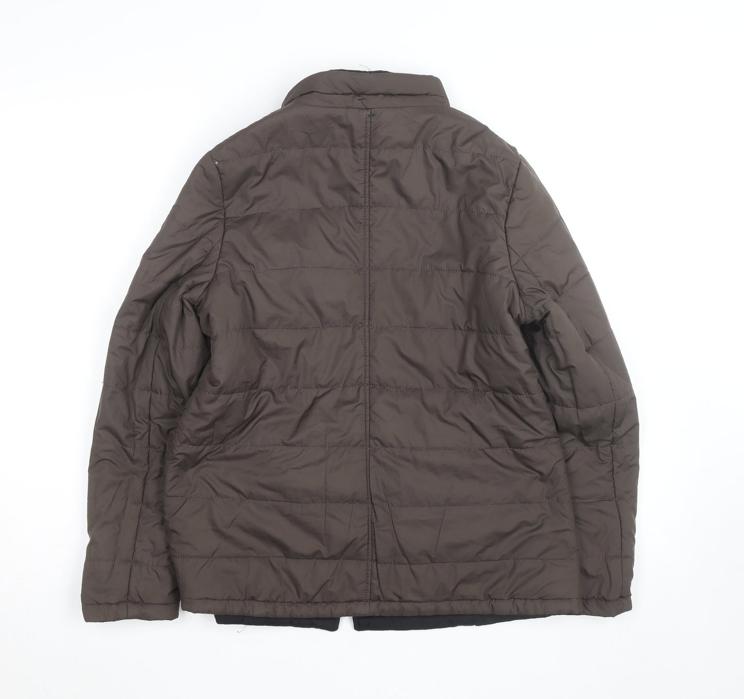 Marks & Spencer Women's Brown Petite Puffer Jacket UK 10