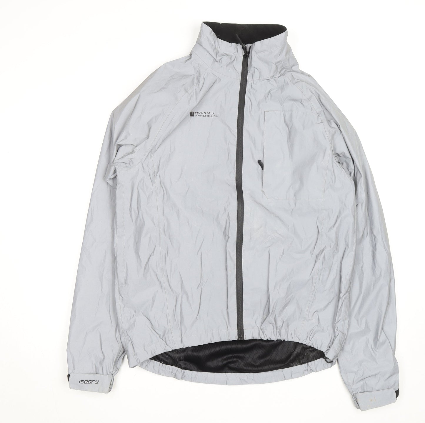Mountain Warehouse Men's Grey S Windbreaker Jacket Lightweight Activewear