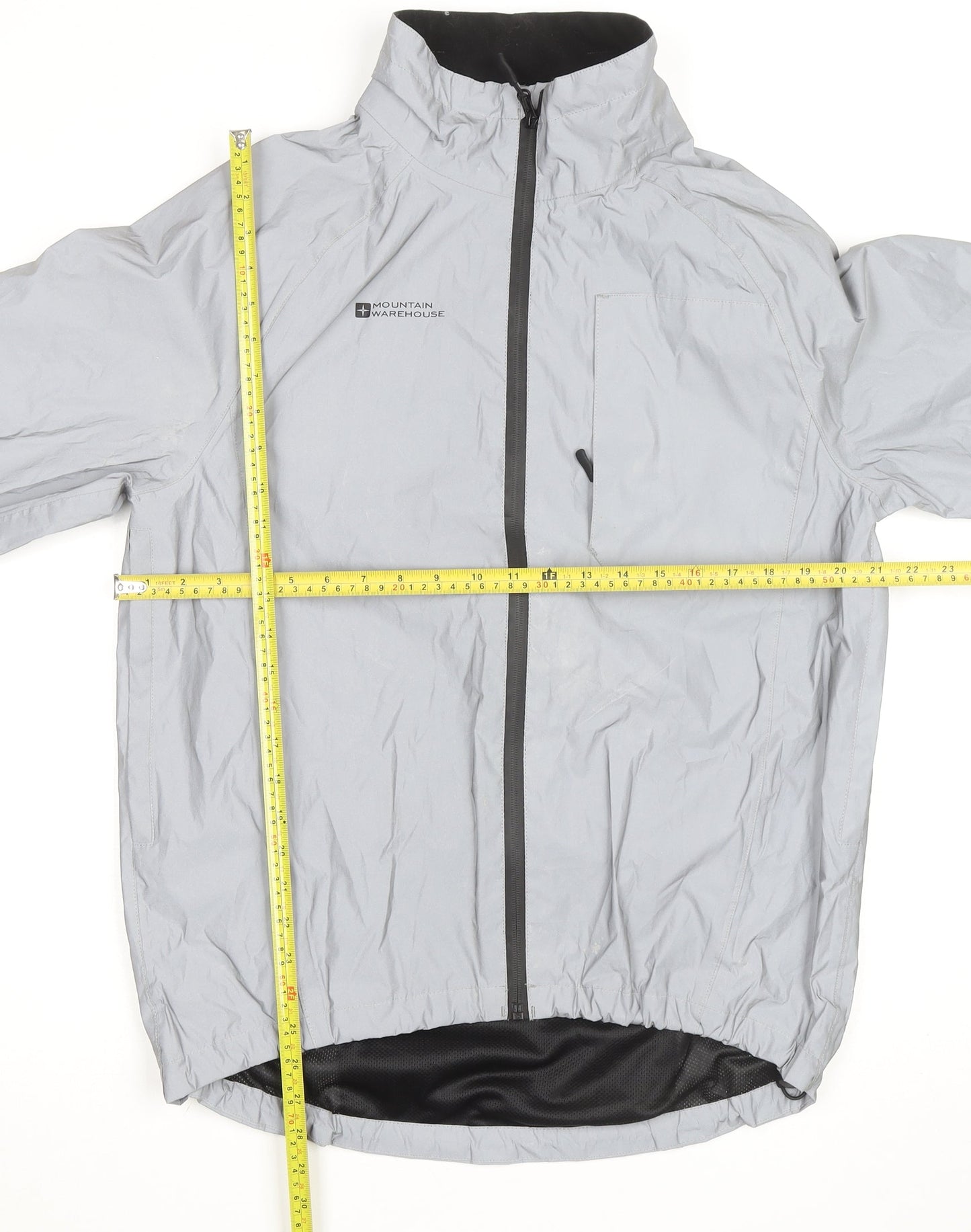 Mountain Warehouse Men's Grey S Windbreaker Jacket Lightweight Activewear