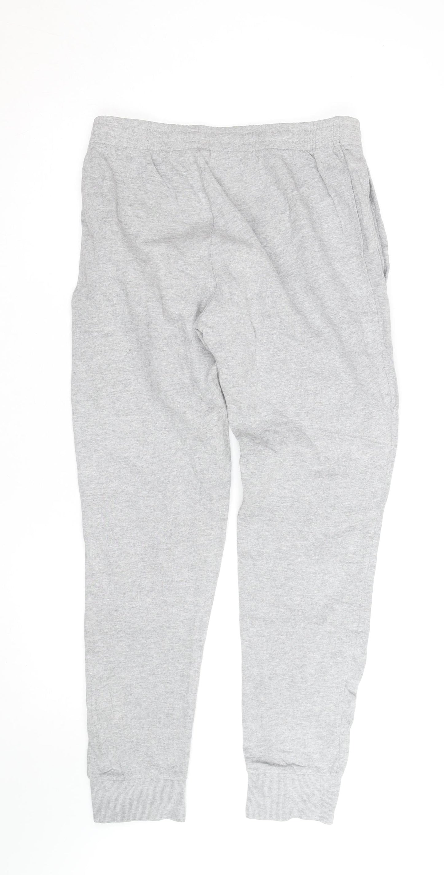 Ellesse Men’s Grey Jogger Sweatpants L Regular Fit Cotton Blend