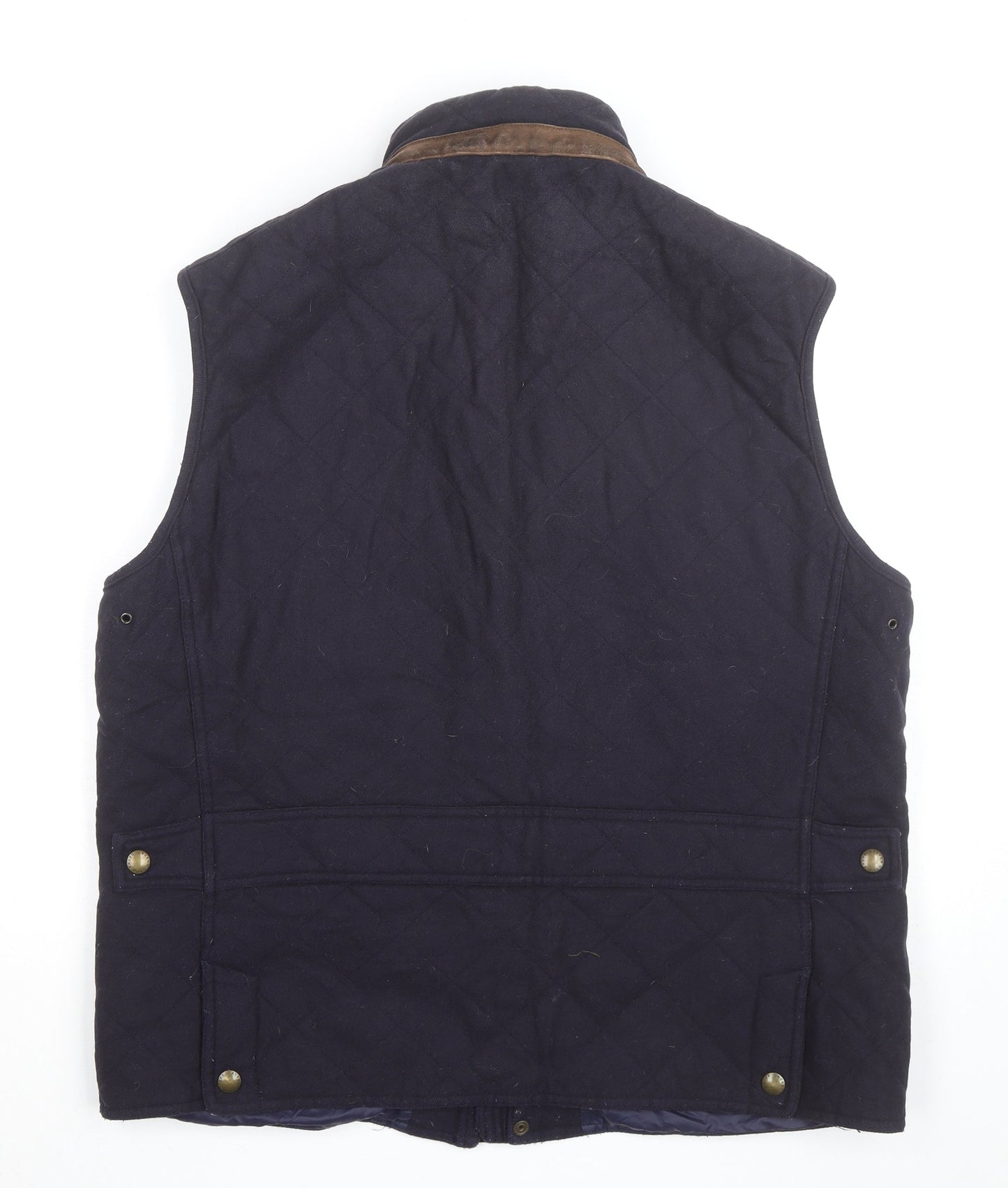 Polo Ralph Lauren Men's Navy Quilted Waistcoat XL Lined Vest