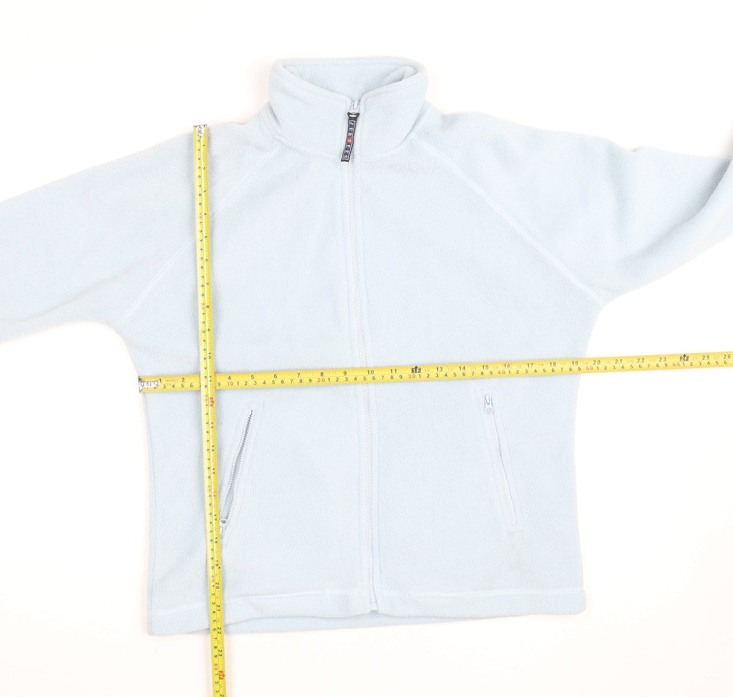 Jerzees Women’s Blue XS Fleece Full Zip Activewear Jacket