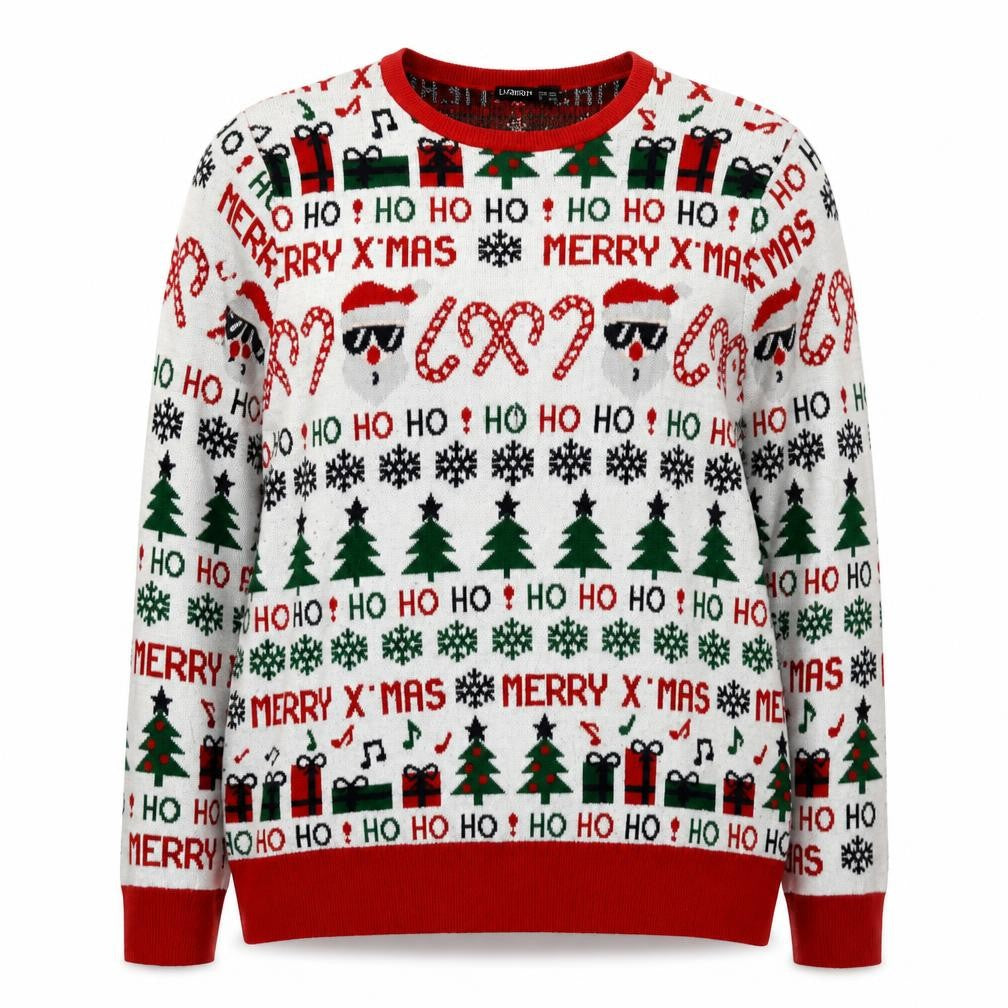 Livergy Unisex Multicoloured Christmas XL Pullover Jumper