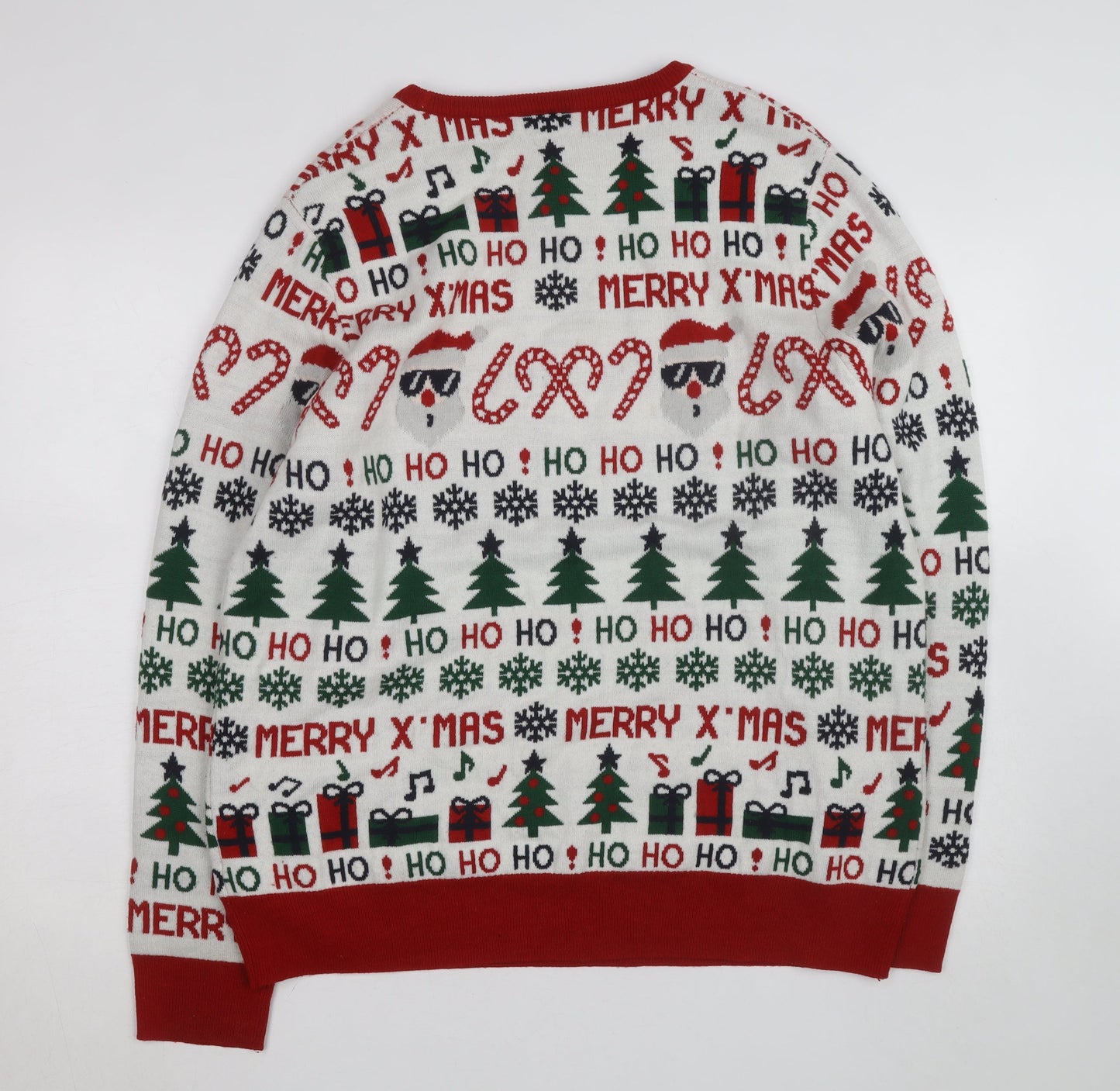 Livergy Unisex Multicoloured Christmas XL Pullover Jumper
