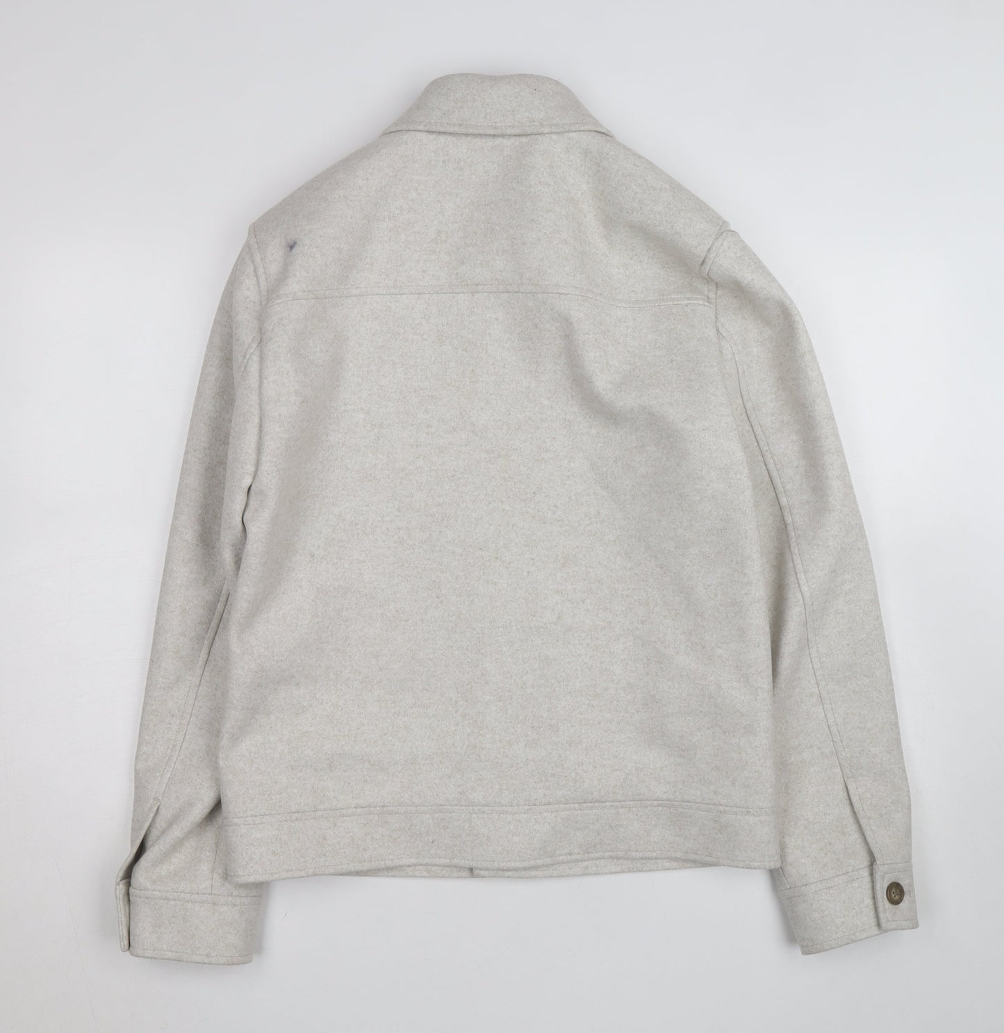Marks and Spencer Women’s Beige Wool Blend Short Jacket S