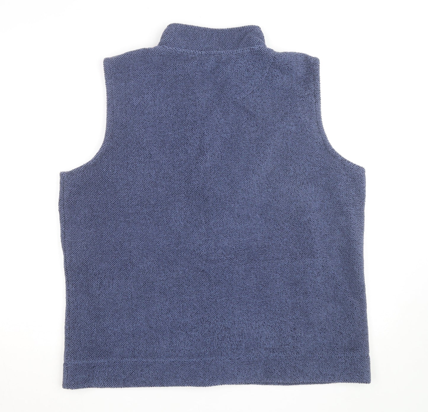 Country Rose Men's Blue Fleece Waistcoat XL Bodywarmer