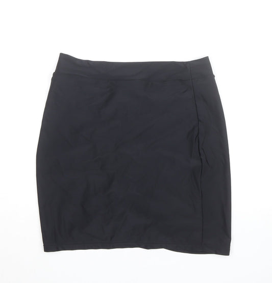 Dunnes Stores Women's Black Size 16 High Rise Pencil Skirt